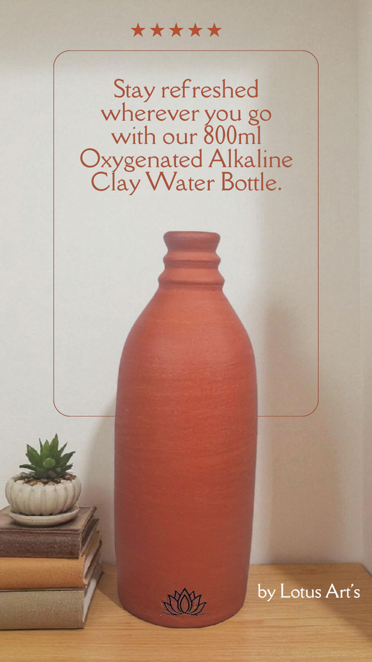 Clay bottle 800ml