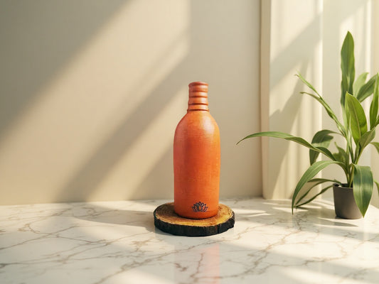 Clay Water Bottle 600ml