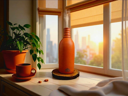 Clay Water Bottle 600ml